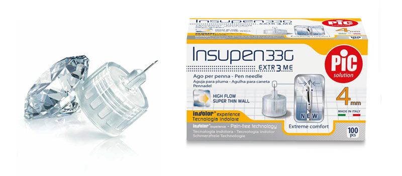 Διαβήτης - Συσκευασία PiC Insupen 33G Βελόνα Για Πένα Ινσουλίνης